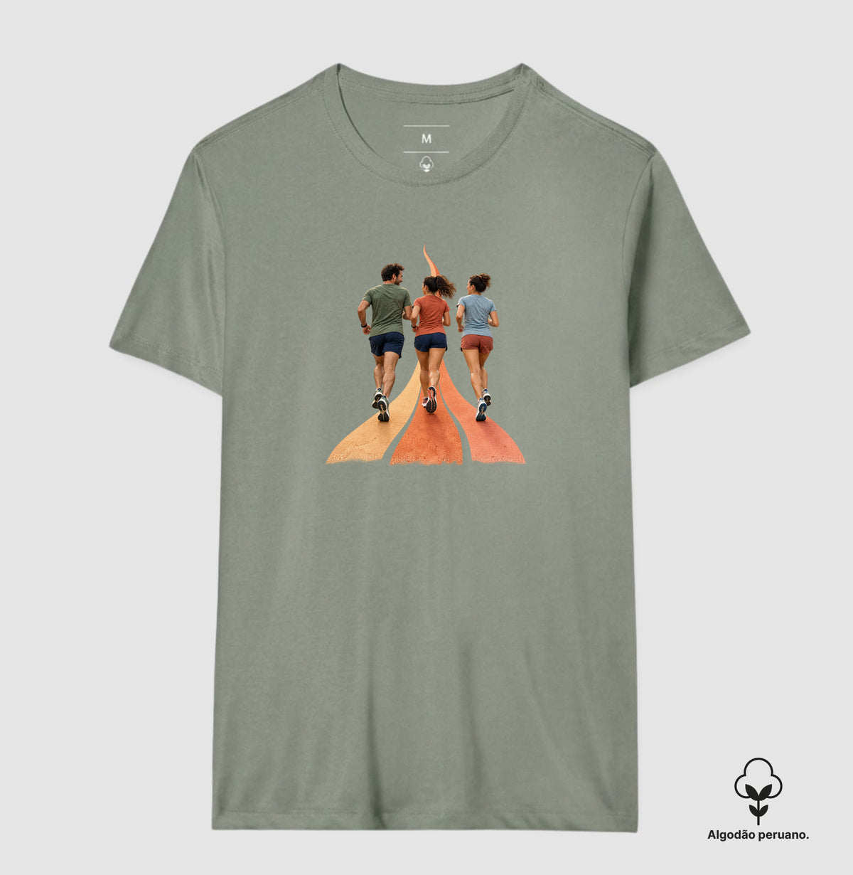 Camiseta Algodão Peruano - Último Quilômetro Juntos
