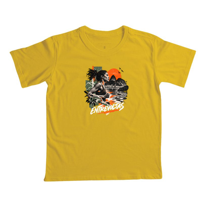 Camiseta infantil - Entrevoltas em Movimento