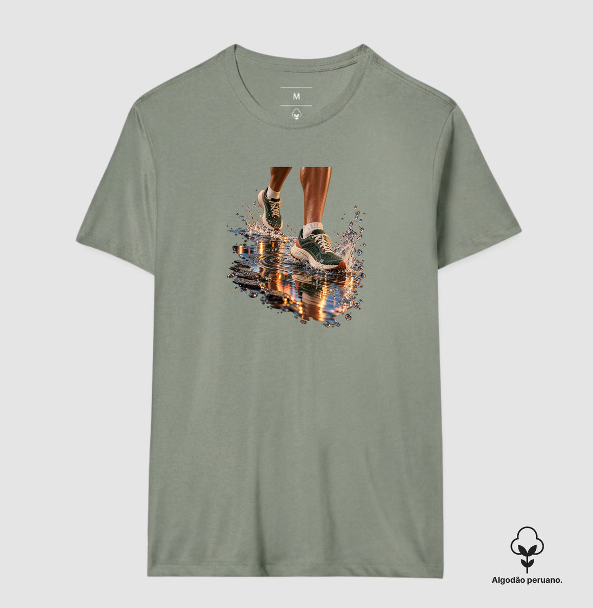 Camiseta Algodão Peruano - Depois da Chuva