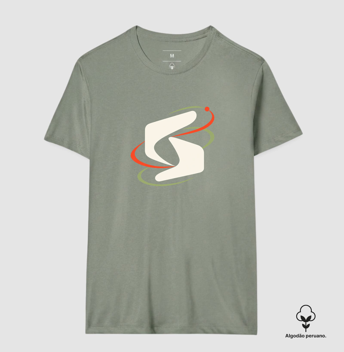 Camiseta Algodão Peruano - Sinal em Movimento