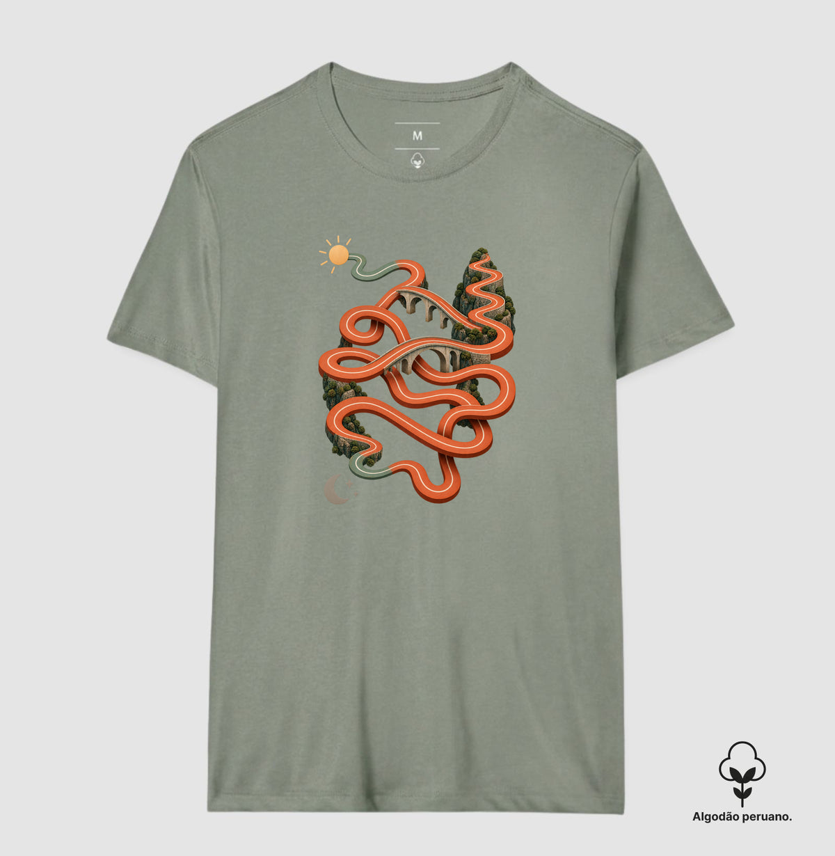 Camiseta Algodão Peruano - Só um Trote