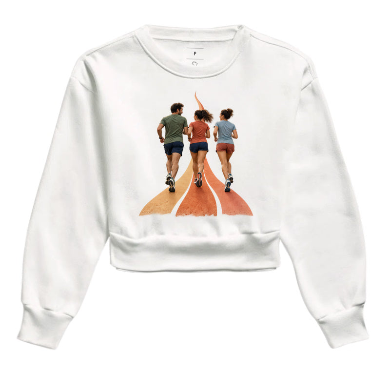 Cropped Moletom - Último Quilômetro Juntos