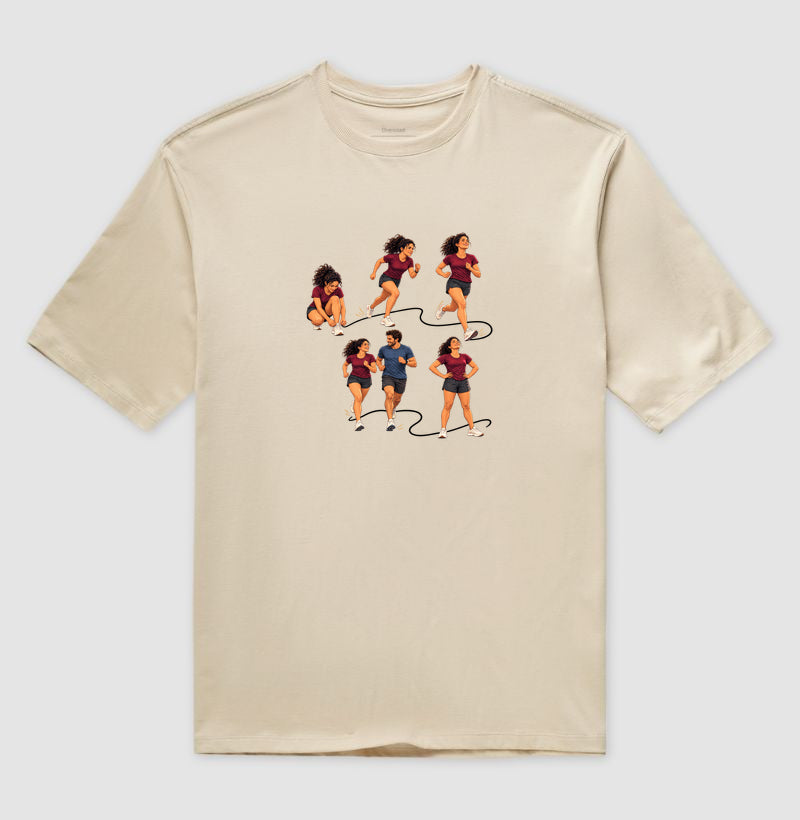 Camiseta Oversized - Primeiro 5K