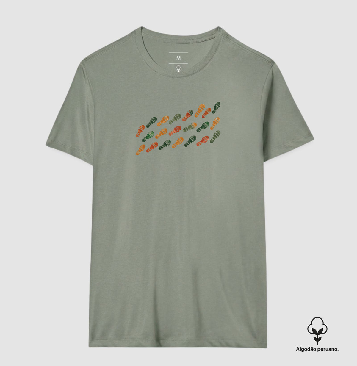 Camiseta Algodão Peruano - Passos que Ficaram