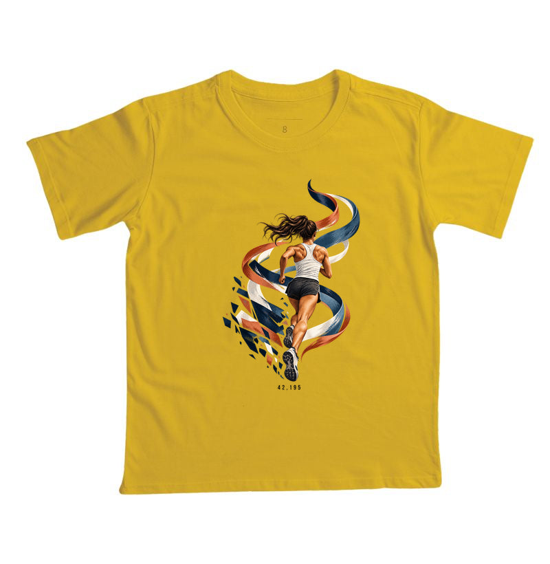 Camiseta Infantil - Dentro da Maratona, Amarelo