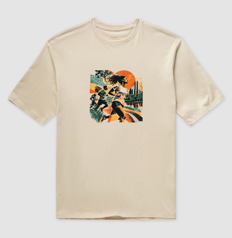 Camiseta Oversized - Primeira luz