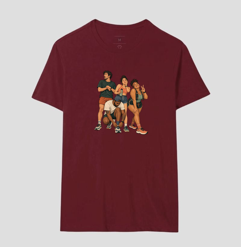 Camiseta Unissex - Foto Antes da Largada