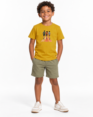 Camiseta Infantil - Último Quilômetro Juntos