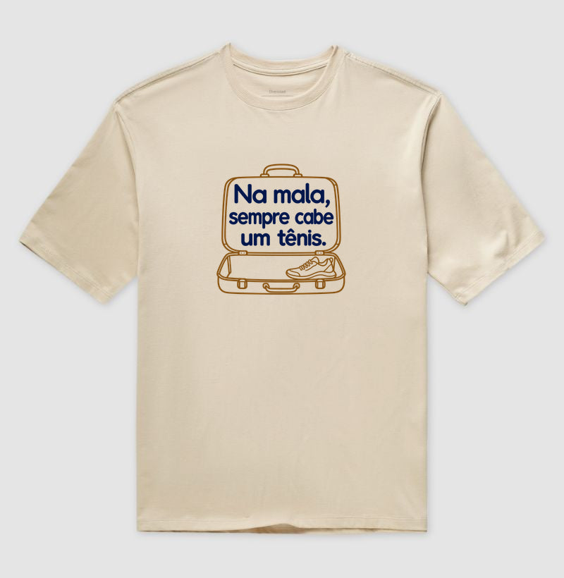 Camiseta Oversized - Correr de Férias