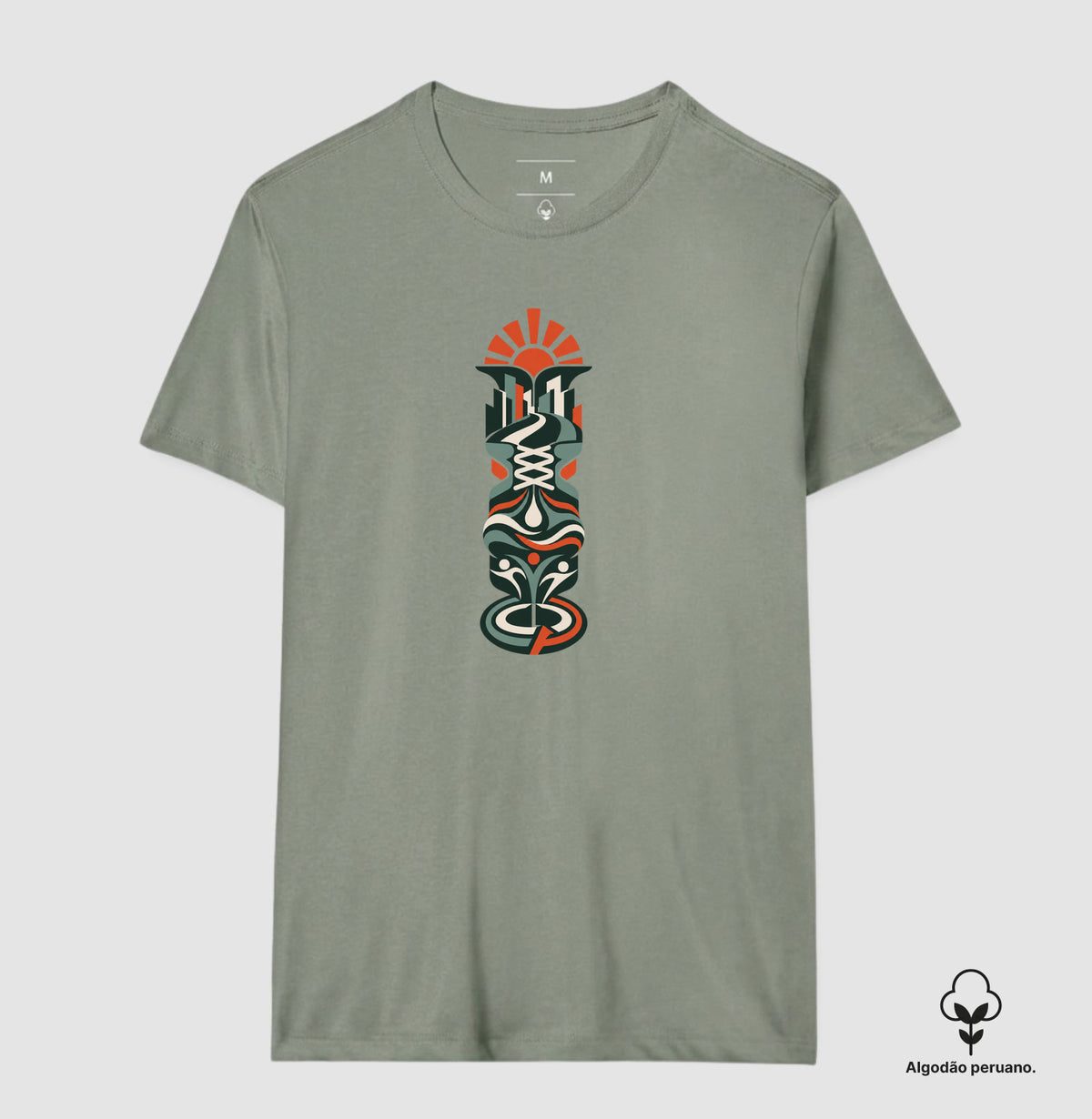 Camiseta Algodão Peruano - Totem do Corre