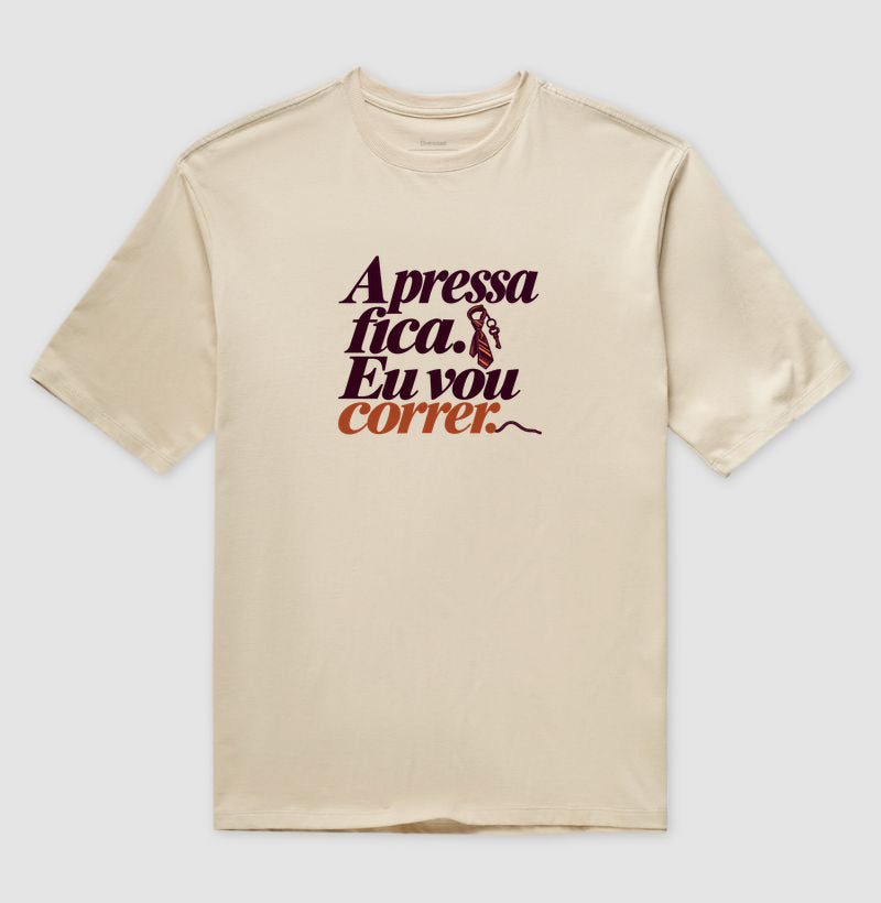 Camiseta Oversized - Pressa Pendurada
