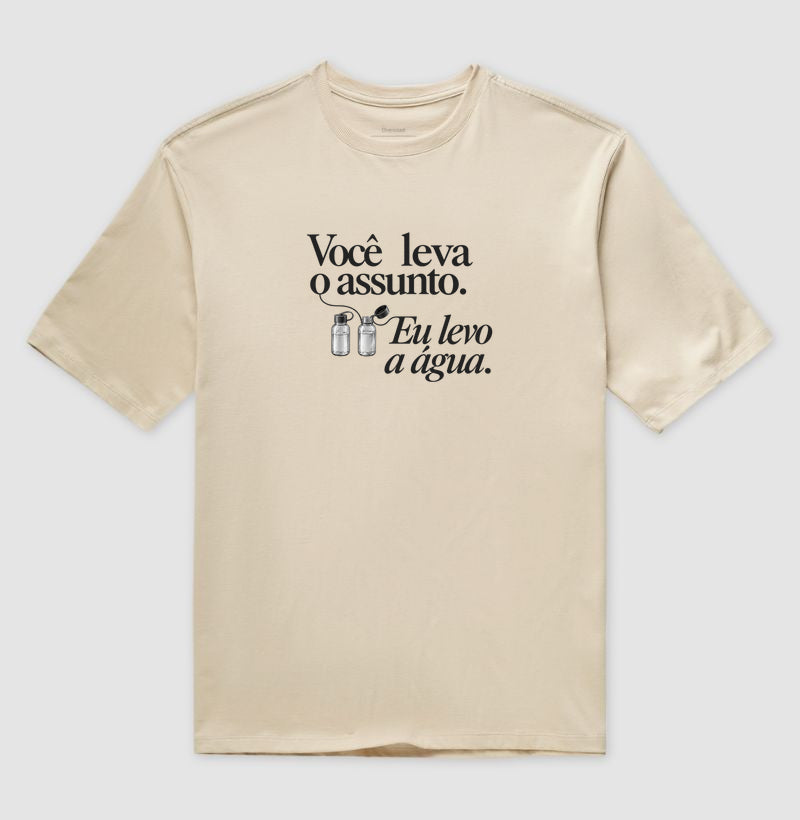 Camiseta Oversized - Dupla Combinada