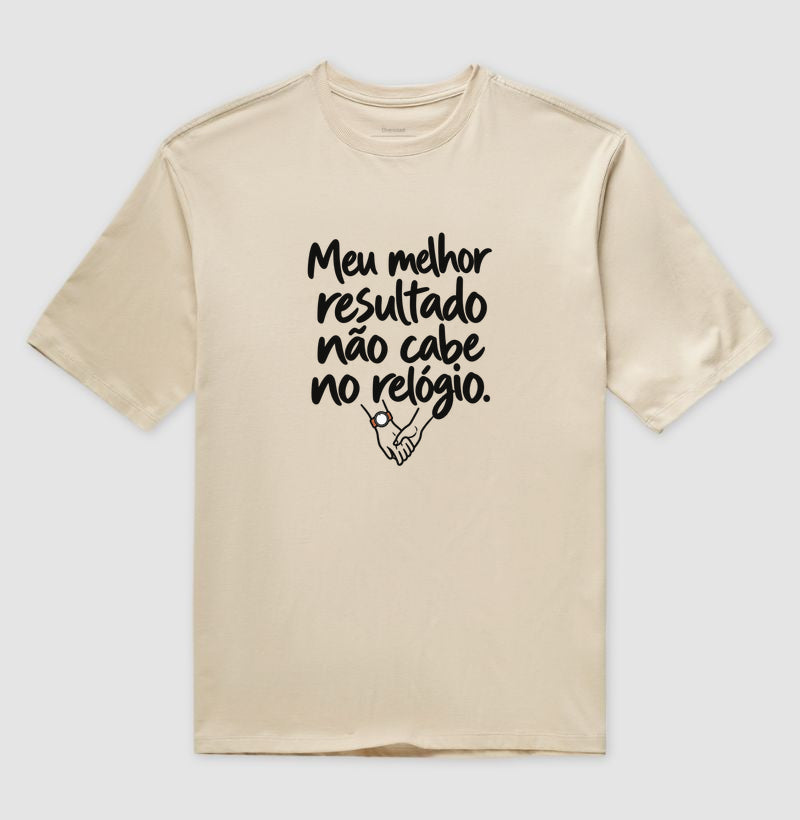 Camiseta Oversized - História Sem Número, Areia