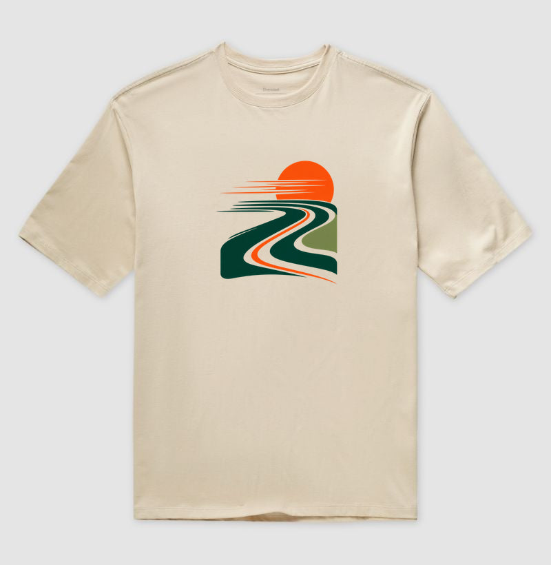 Camiseta Oversized - Pulso do Percurso