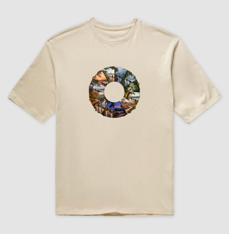 Camiseta Oversized - Um Ano em Movimento