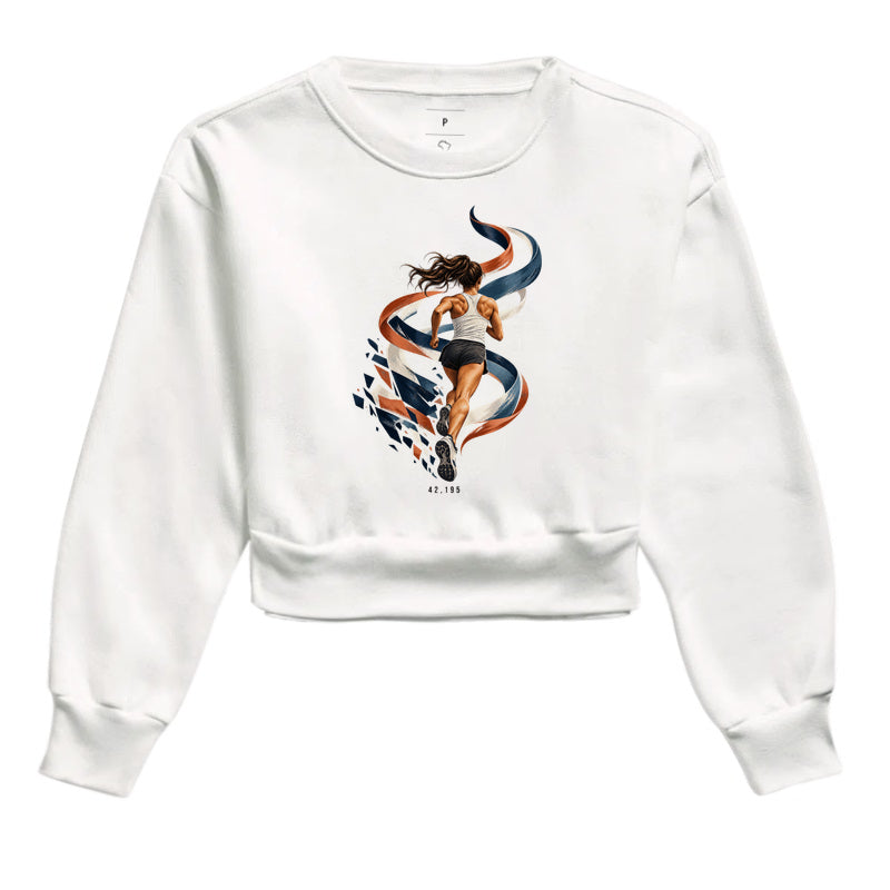 Cropped Moletom - Dentro da Maratona