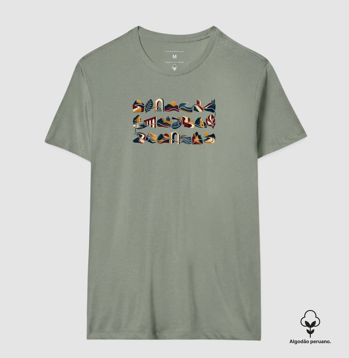 Camiseta Algodão Peruano - Meia História