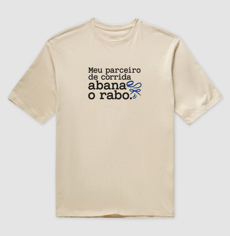Camiseta Oversized - Companhia de Passeio, Areia