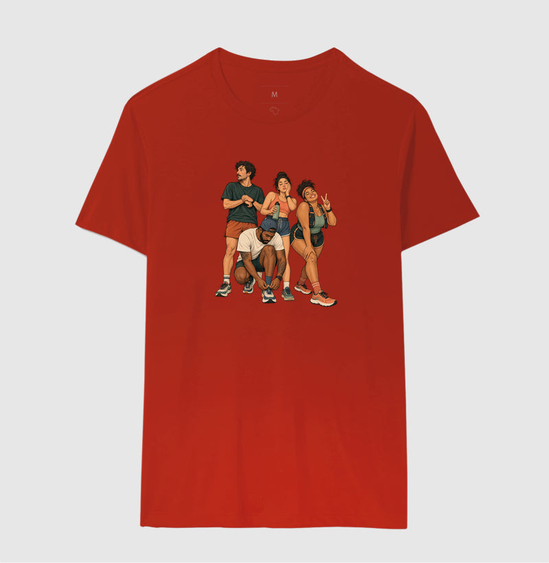 Camiseta Unissex - Foto Antes da Largada