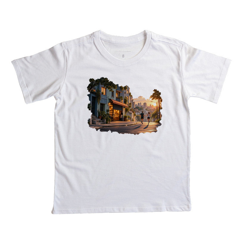 Camiseta Infantil - A Cidade Acorda