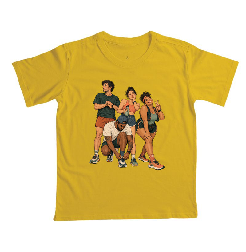 Camiseta Infantil - Foto Antes da Largada