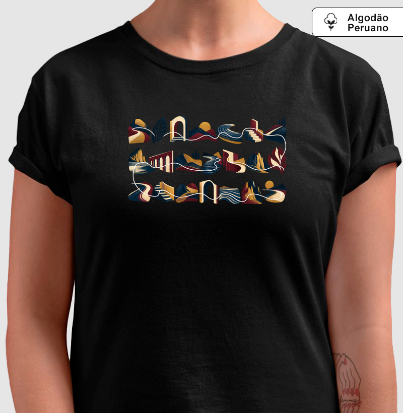 Camiseta Algodão Peruano - Meia História