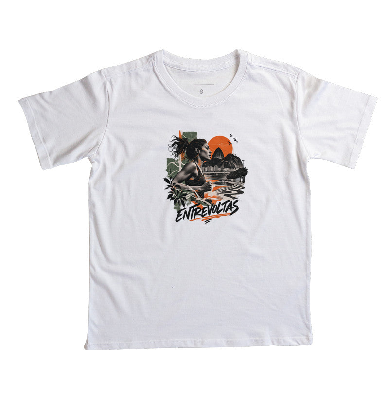 Camiseta infantil - Entrevoltas em Movimento