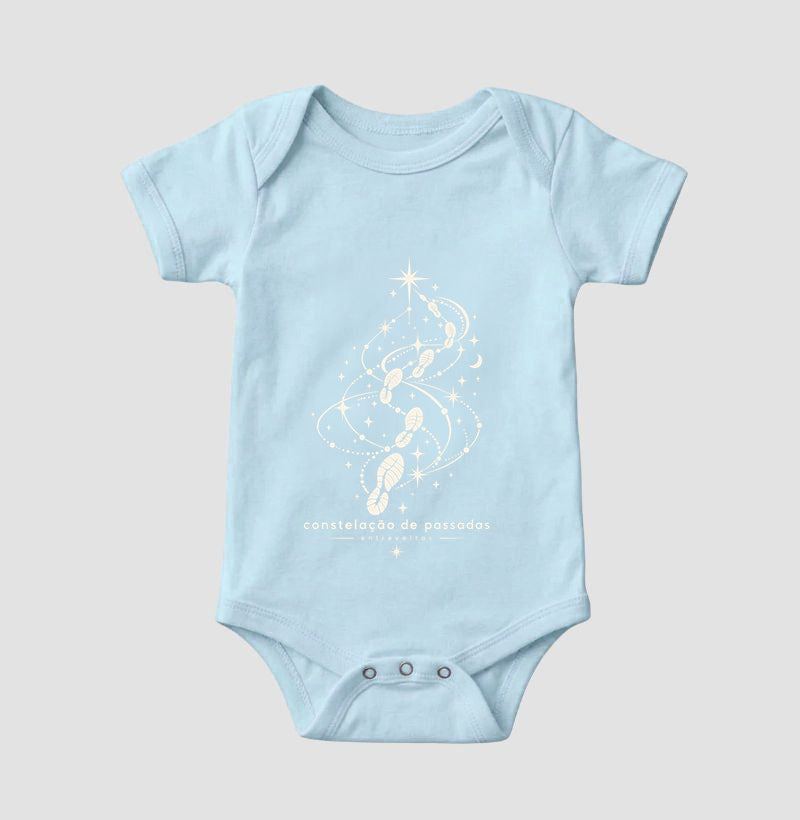 Body Infantil - Constelação de Passos