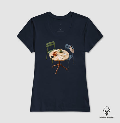 Camiseta Algodão Peruano - Mesa de Encontro