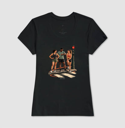 Camiseta Unissex - Semáforo Vermelho