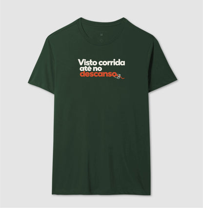 Camiseta Unissex - Corrida no Guarda-Roupa