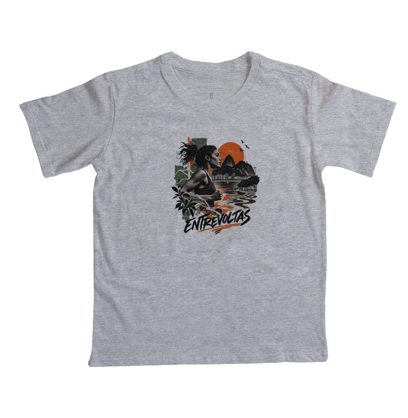 Camiseta infantil - Entrevoltas em Movimento