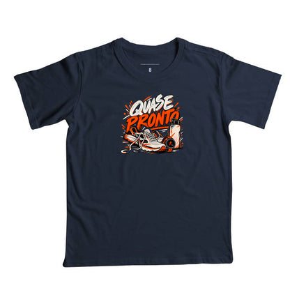 Camiseta Infantil - Cinco Minutos Para Sair