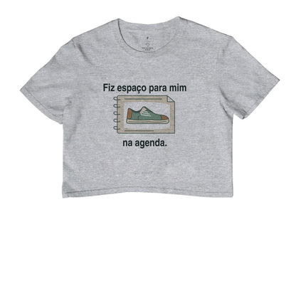 Cropped - Agenda com Espaço, Cinza