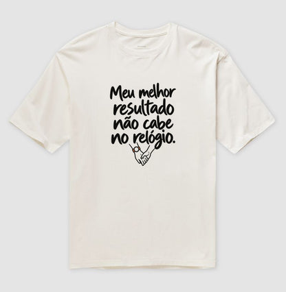 Camiseta Oversized - História Sem Número, Off White