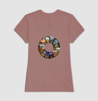 Camiseta Unissex - Um Ano em Movimento, Feminino, Rosa