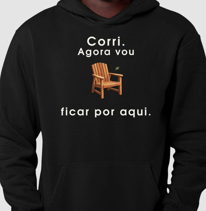 Moletom com Capuz - Ficar por Aqui