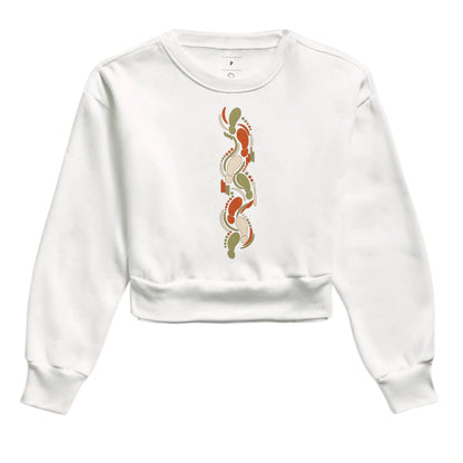 Cropped moletom - Sistema de passadas