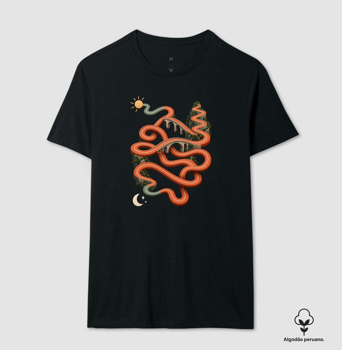 Camiseta Algodão Peruano - Só um Trote