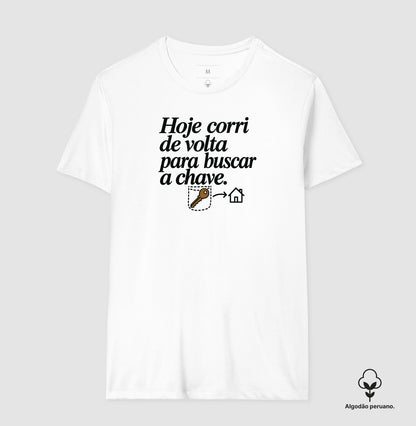 Camiseta Algodão Peruano - Chave Esquecida