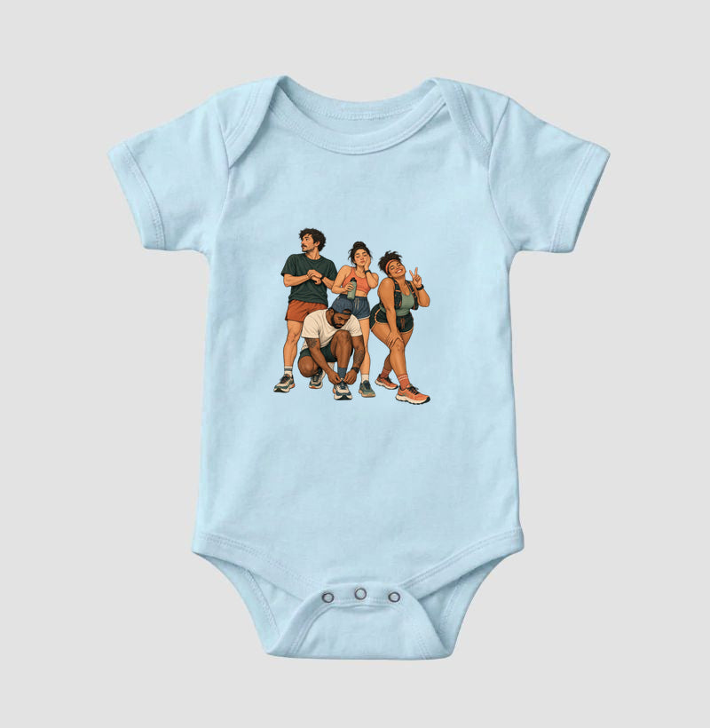 Body Infantil - Foto Antes da Largada