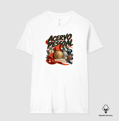 Camiseta Algodão Peruano - Museu de Medalhas
