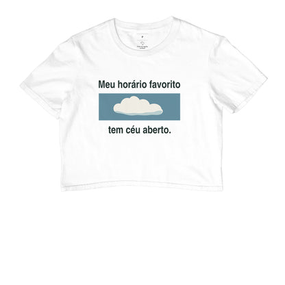 Cropped - Hora Preferida, Branca