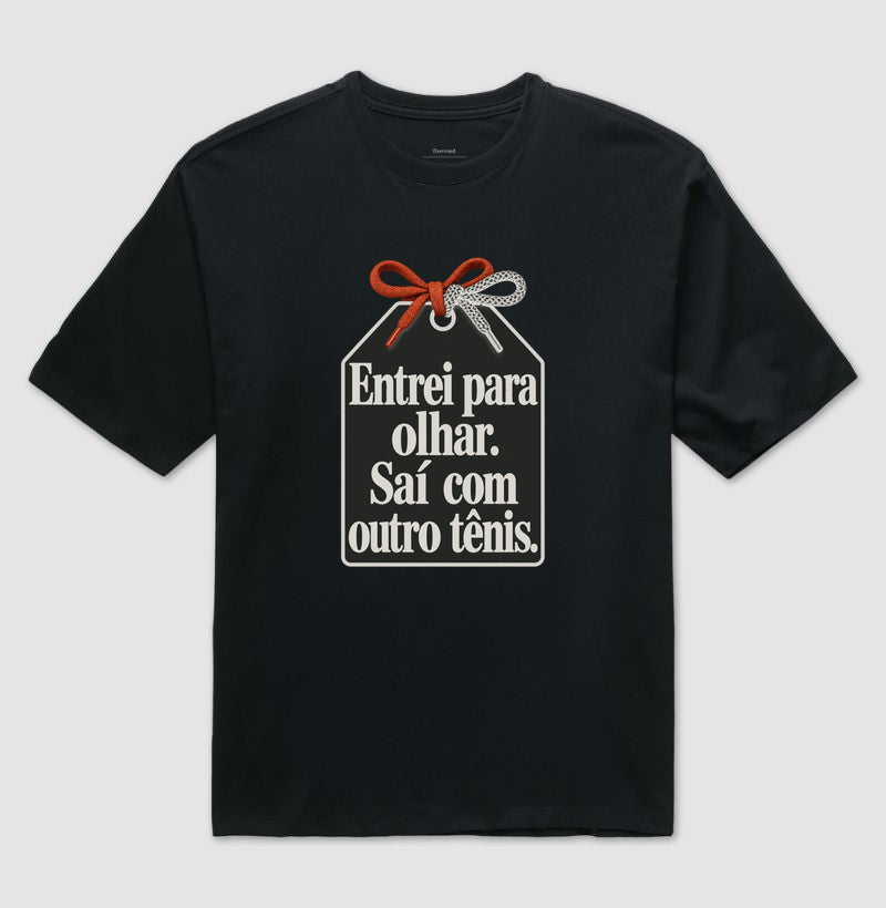 Camiseta Oversized - Catálogo de Tênis