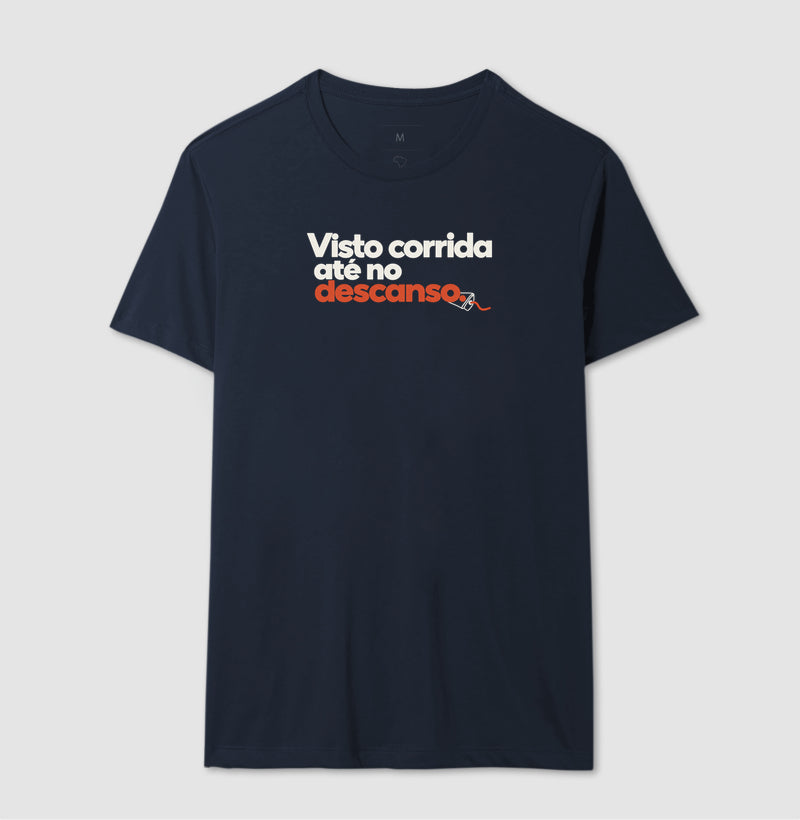 Camiseta Unissex - Corrida no Guarda-Roupa
