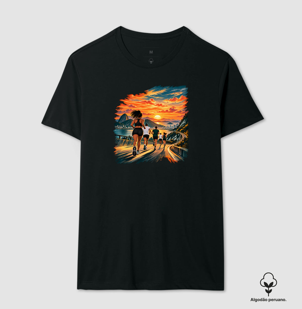 Camiseta Algodão Peruano - Última Luz