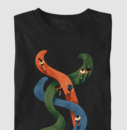 Camiseta Infantil - Rotas que se Cruzam
