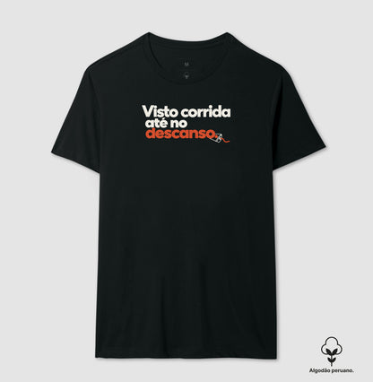 Camiseta Algodão Peruano - Corrida no Guarda-Roupa