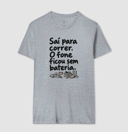 Camiseta Unissex - Fone Sem Carga
