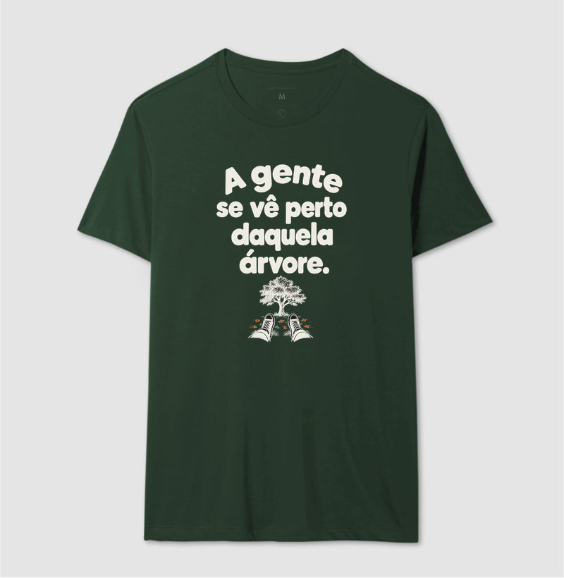 Camiseta Unissex - Ponto de Encontro, Masculino, Verde